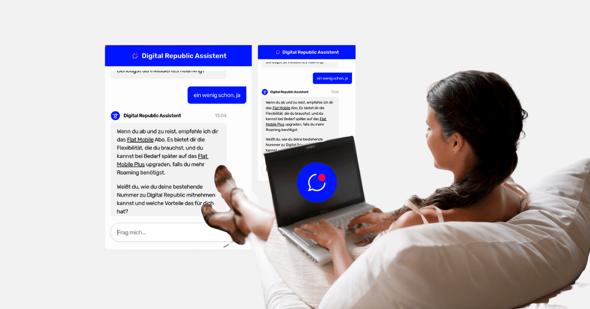 Digital Republic KI-Vertriebsagent von Connect AI berät Kund:innen rund um die Uhr zu passenden Mobilfunk-Abos
